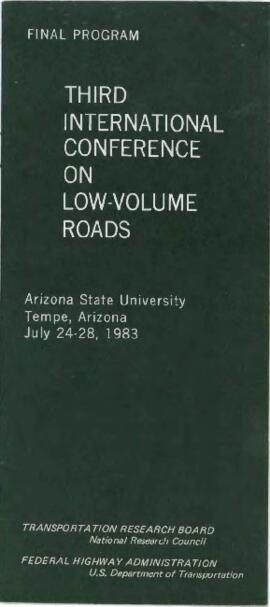 Highway Conferences and Courses - Conferences - Correspondence